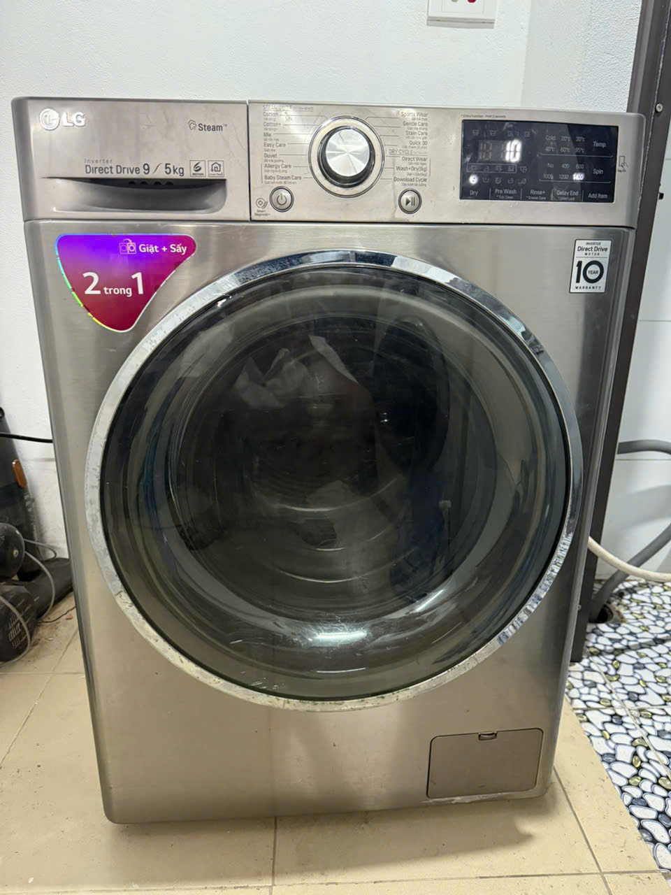 Thu mua máy giặt LG