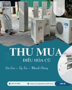 thu mua điều hòa cũ