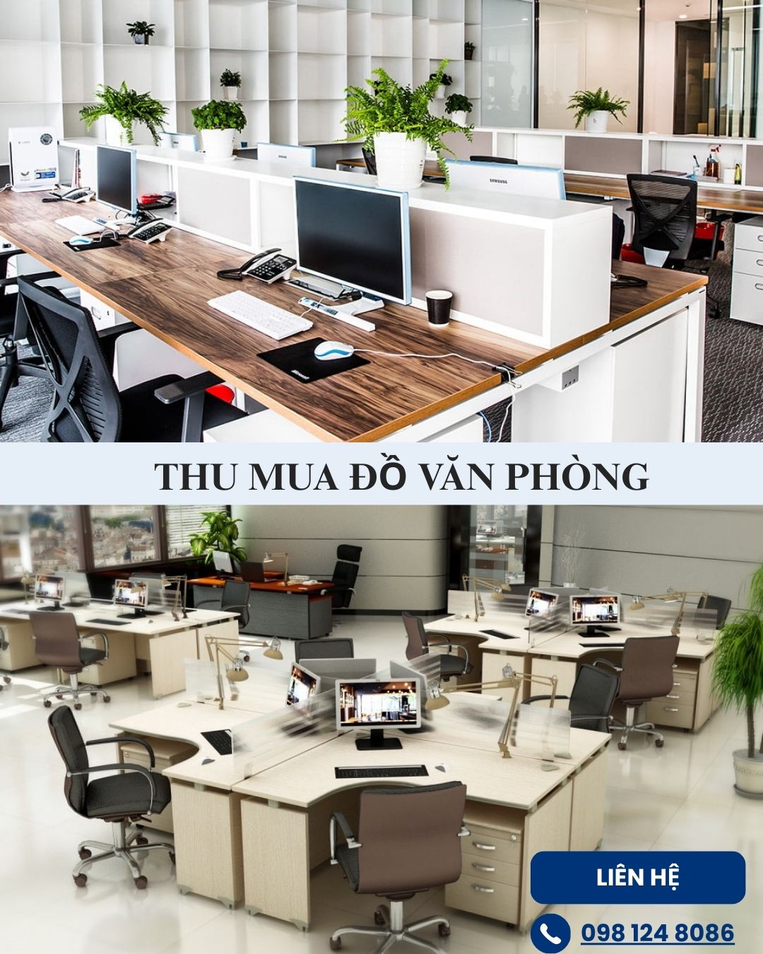 Thanh lý thu mua đồ cũ văn phòng tại hà nội