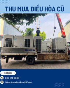 Thu mua điều hòa cũ tại Hà Nội
