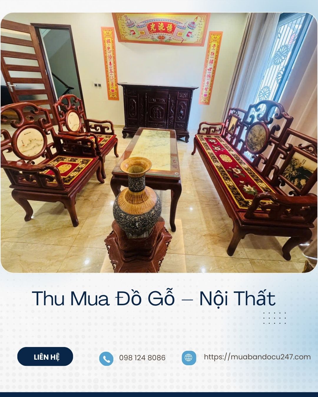 Thu mua đồ gỗ-nội thất